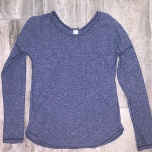 Lululemon ivivva long sleeve blue heathered blue